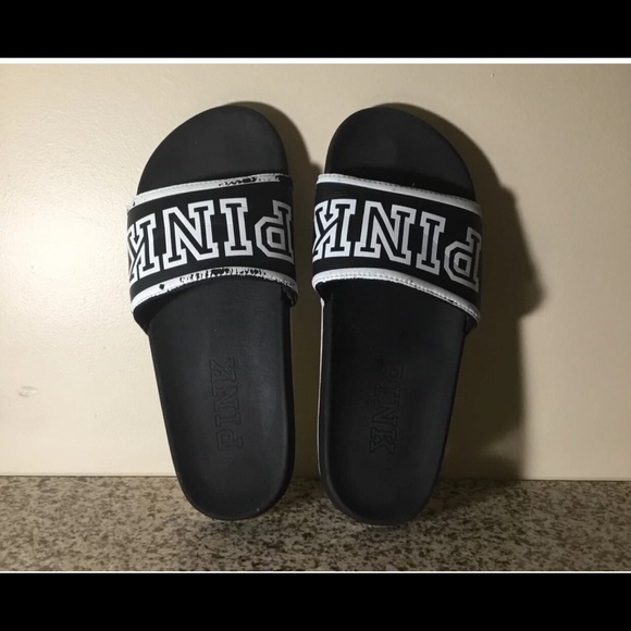 V.S. Pink & Beach Please-S & pr L PINK Slides - Picture 6 of 8
